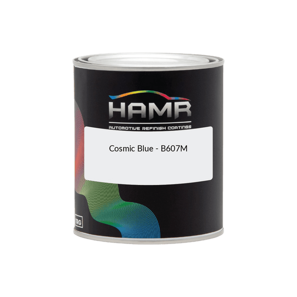 Automotive Paint for Honda B607M, Cosmic Blue, 8 oz